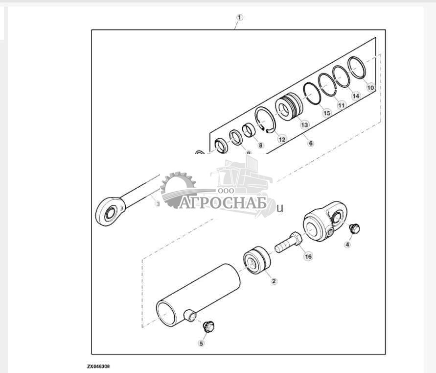 Цилиндр наклона, HeaderTrak™ 